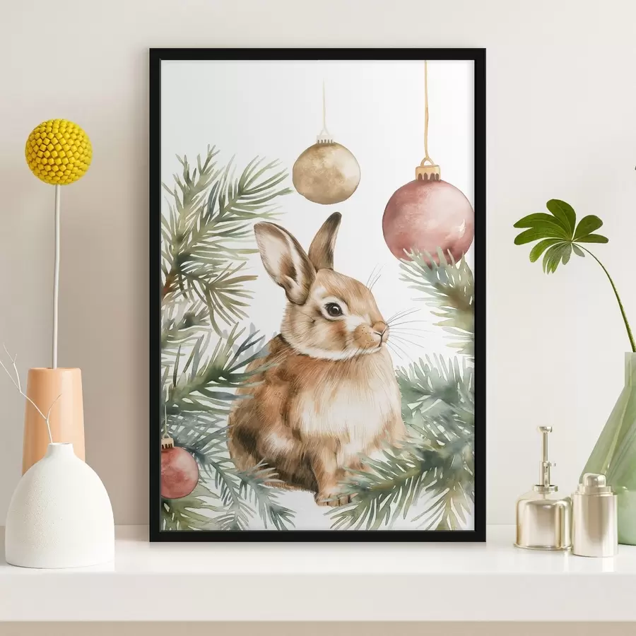 murales de pared Conejito de Año Nuevo f46603