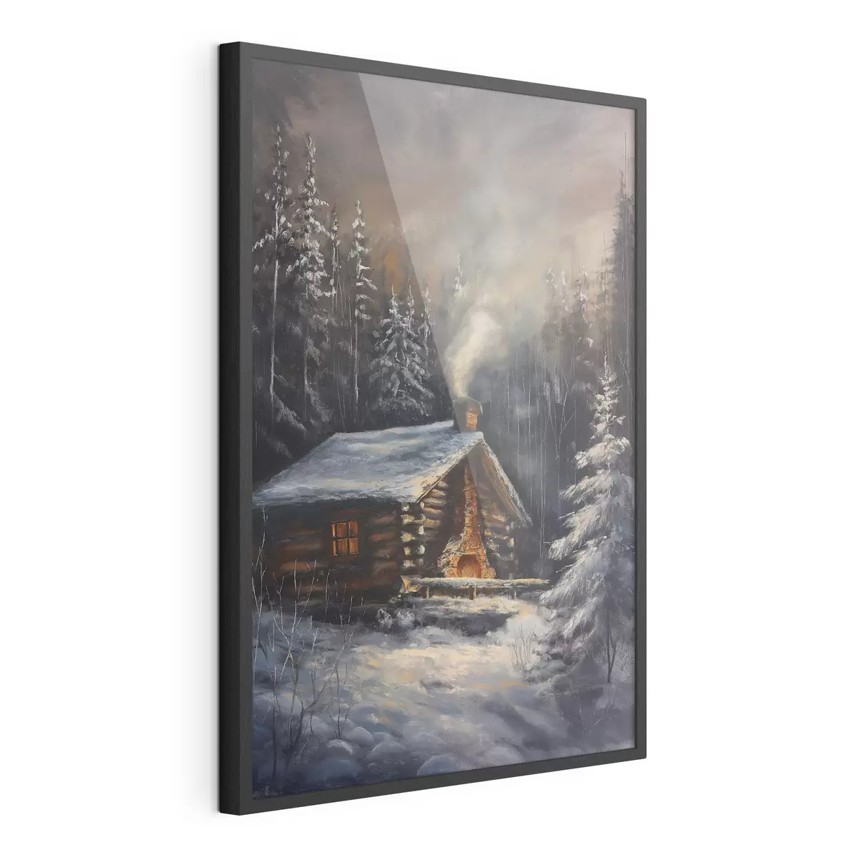 Poster Refugio de invierno f46606