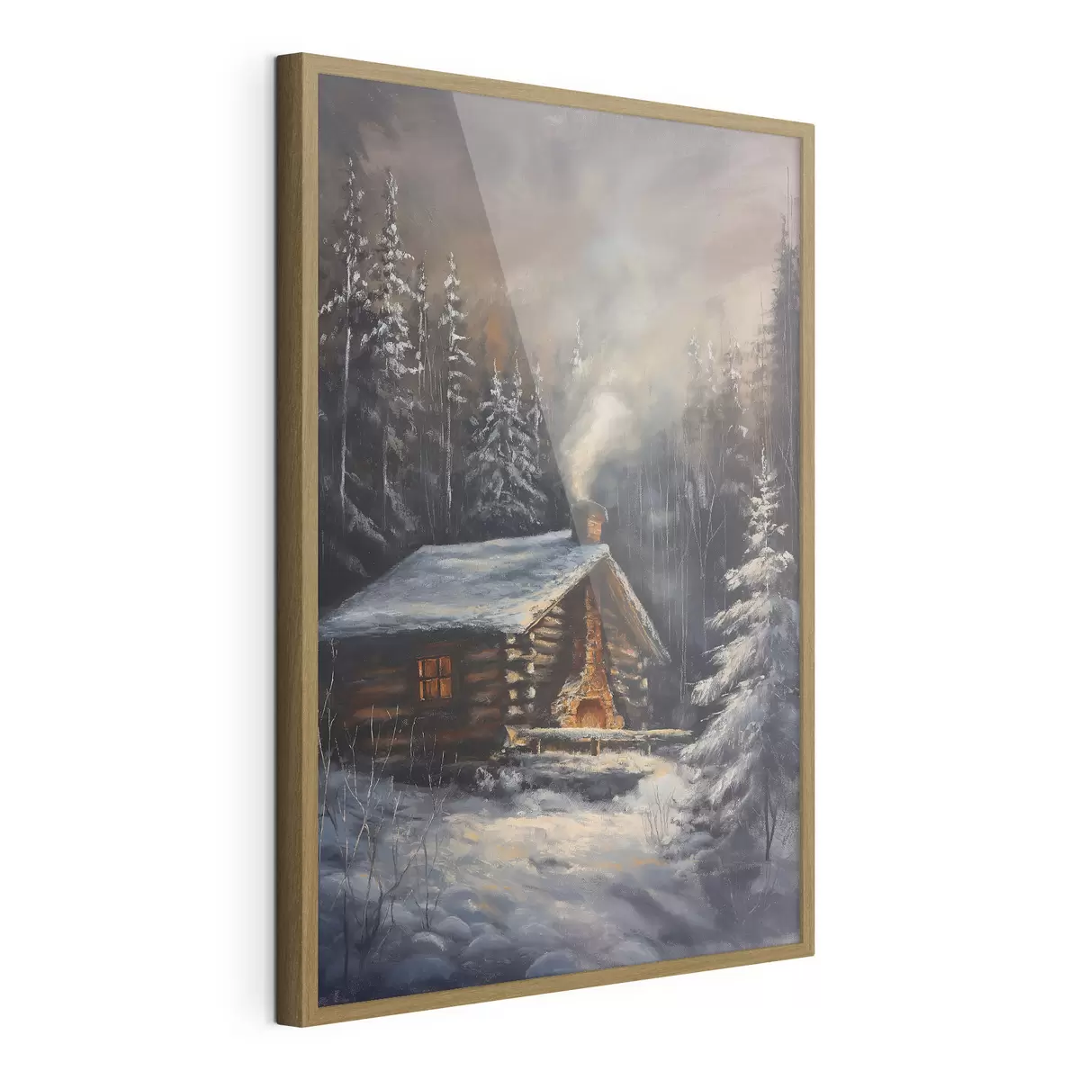 Poster Refugio de invierno f46606
