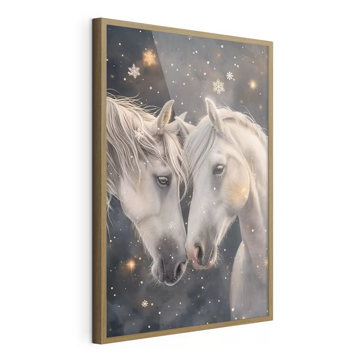 Poster Dos caballos f46618
