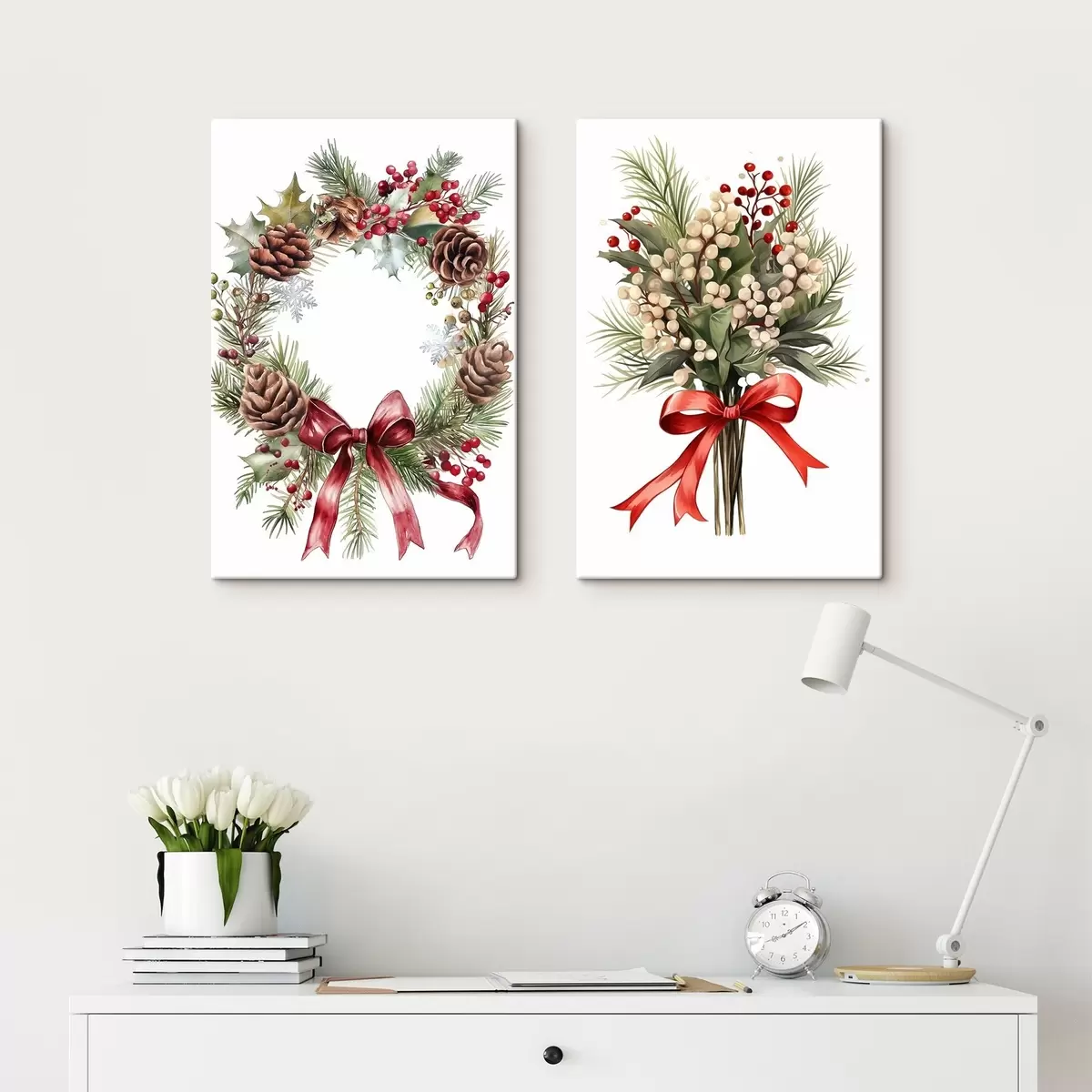 murales de pared Adornos navideños m00955