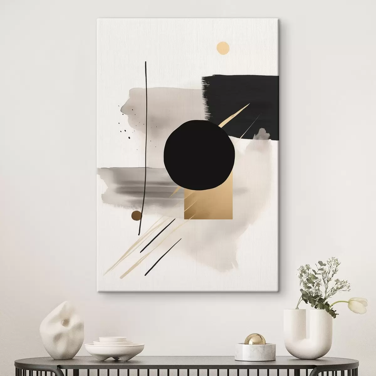 murales de pared Abstracciones con formas s46572