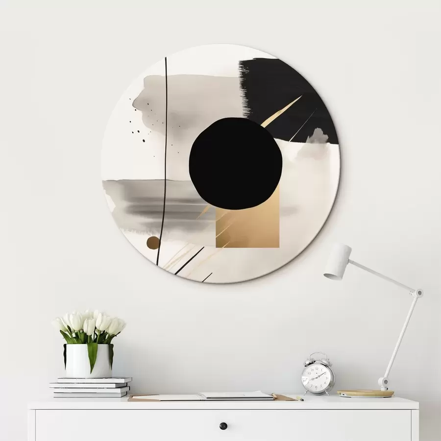 murales de pared Abstracciones con formas r46572