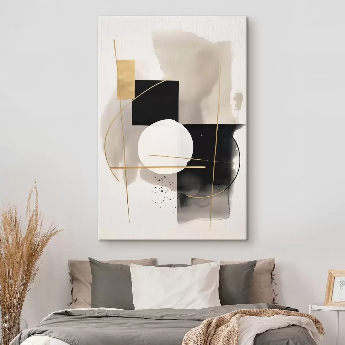 murales de pared Abstracciones con formas s46573