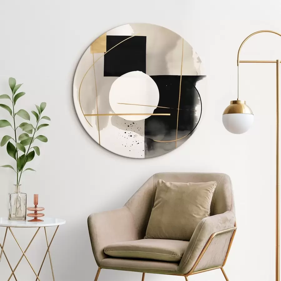 murales de pared Abstracciones con formas r46573