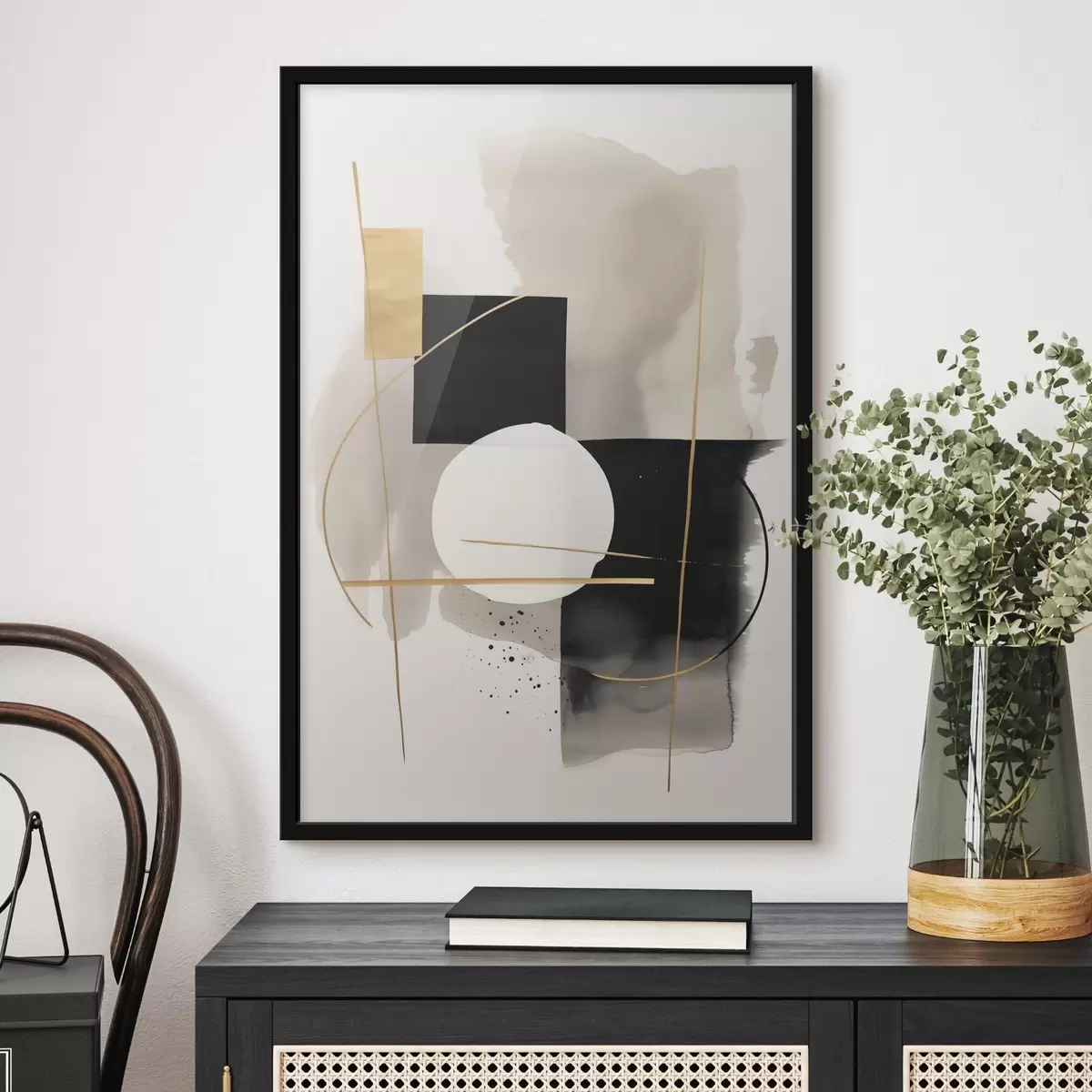 Poster Abstracciones con formas f46573