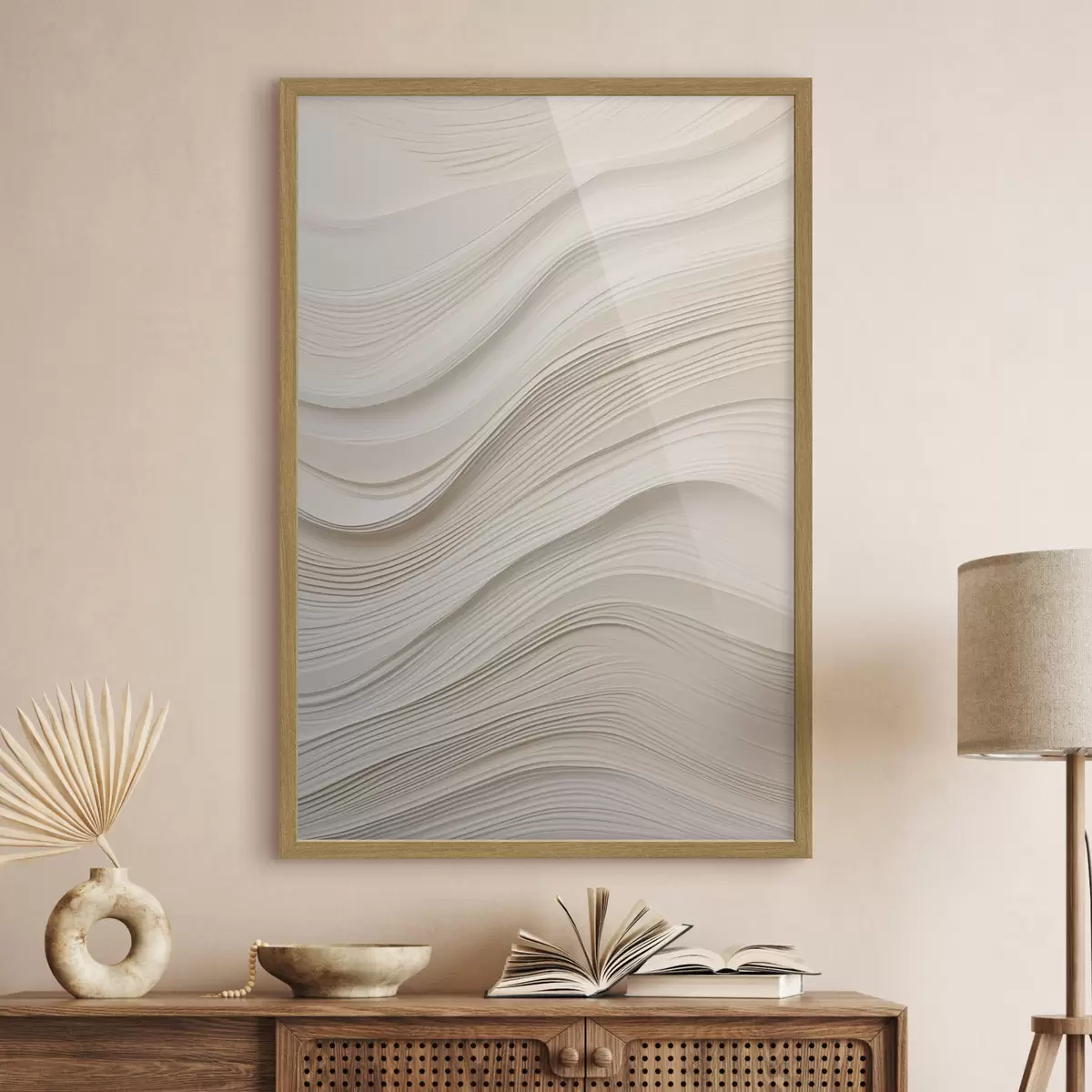 Poster Ondas de arena serena f46484