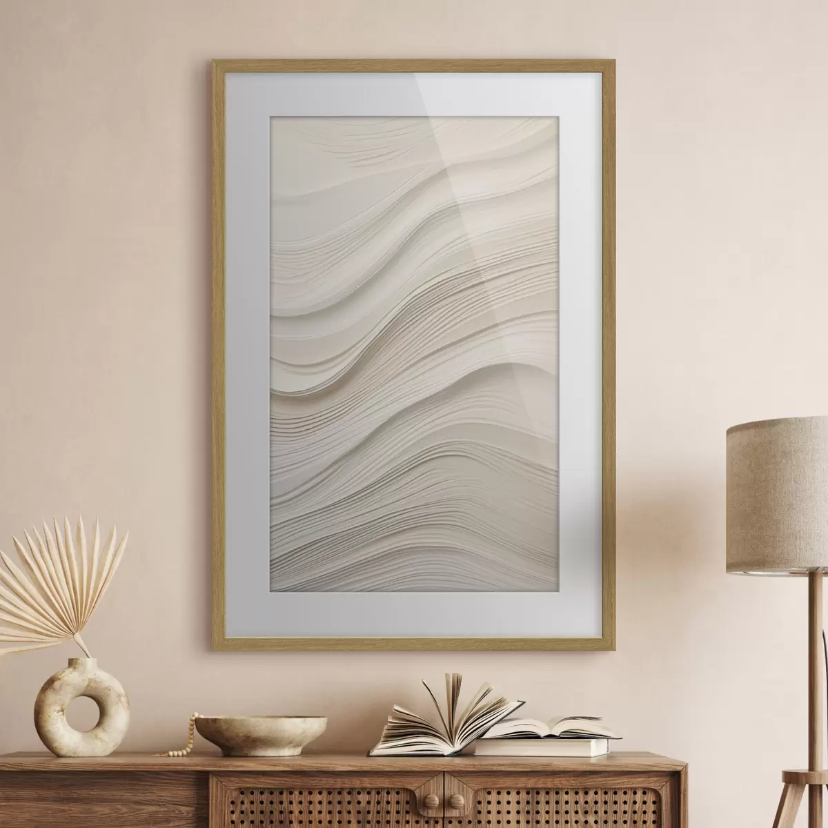 Poster Ondas de arena serena f46484