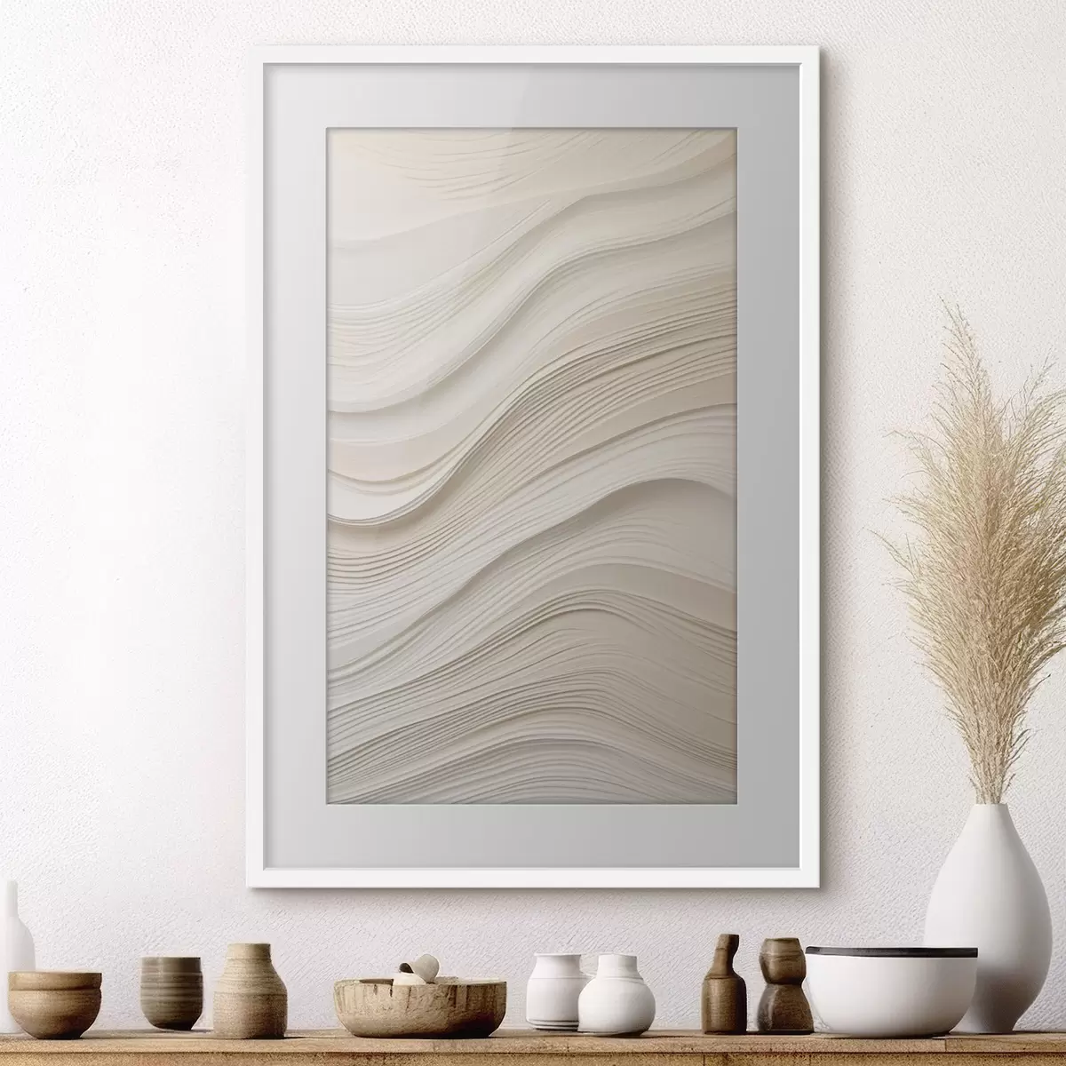 Poster Ondas de arena serena f46484