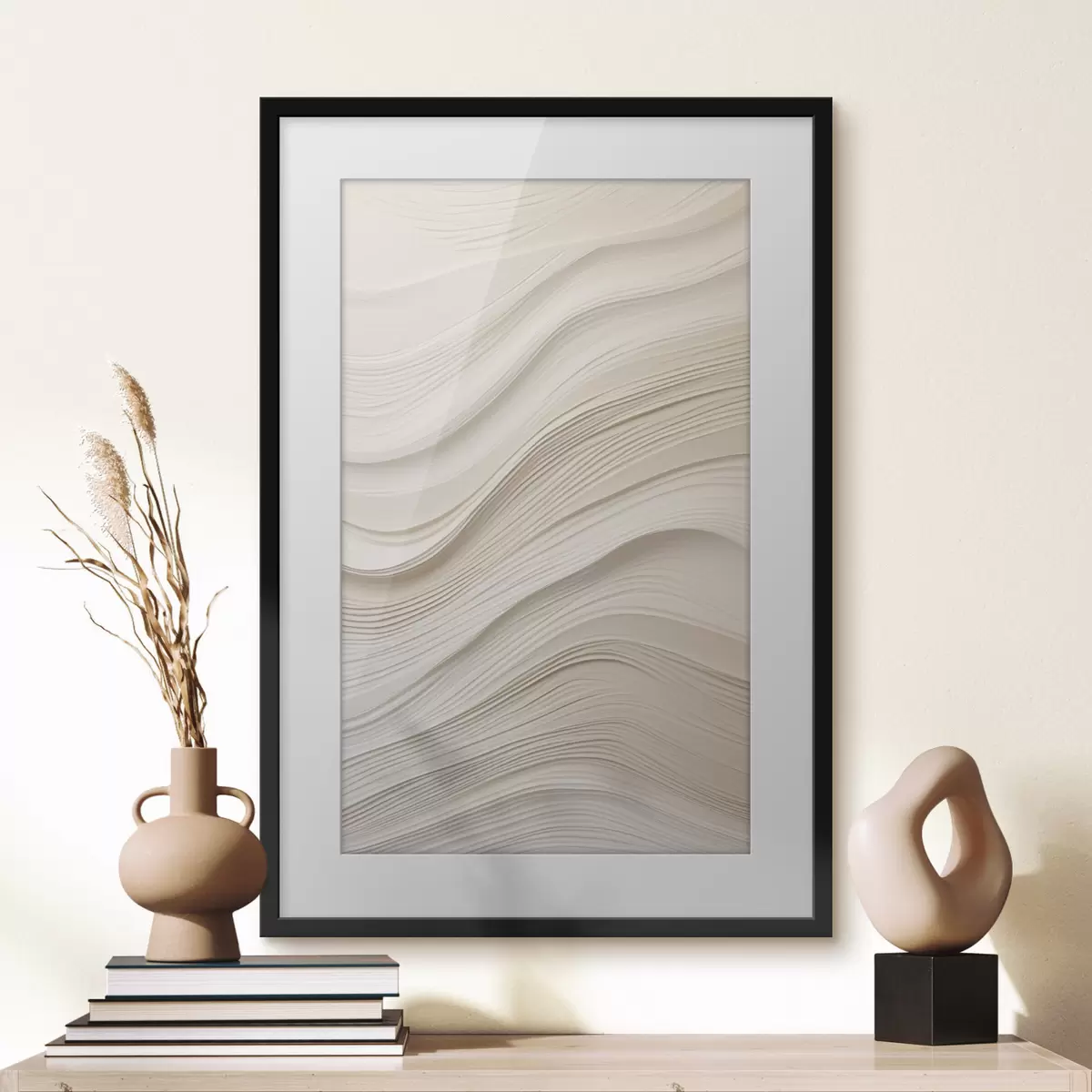 Poster Ondas de arena serena f46484
