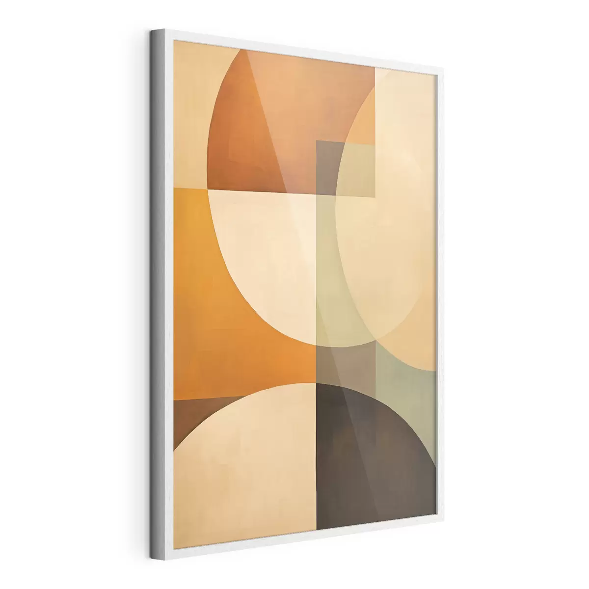 Poster Encuentro cálido de formas f46533