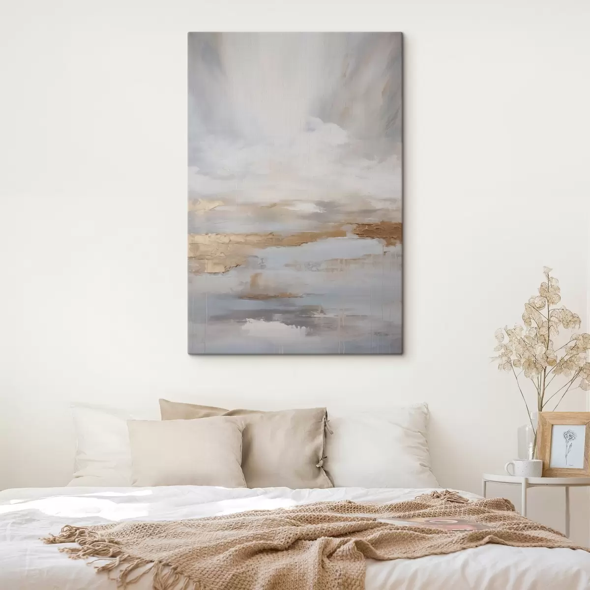 murales de pared Composición abstracta imitación de pintura s46678