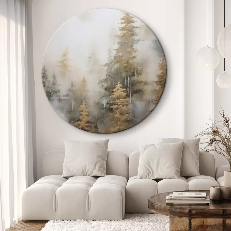 murales de pared Imitación forestal de pintura r46672