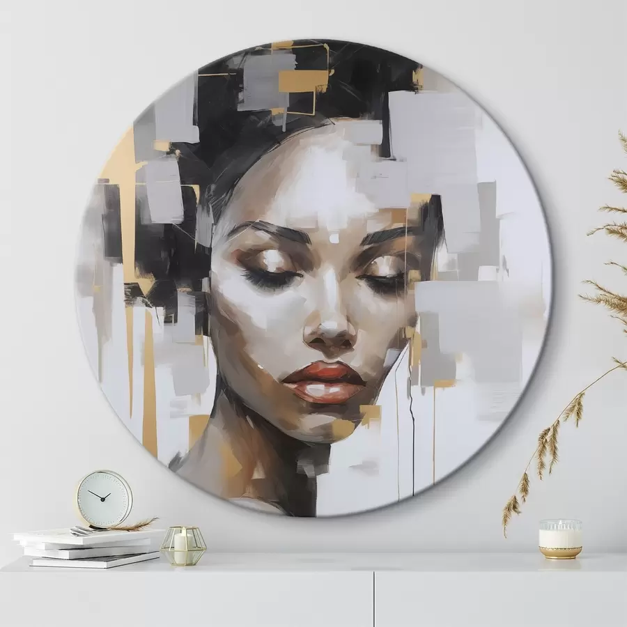 murales de pared Retrato abstracto r46676