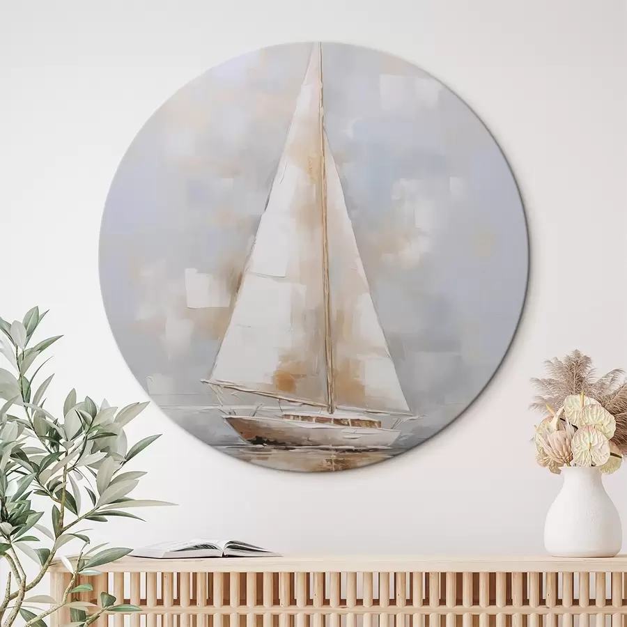 murales de pared Pintura imitación velero r46677