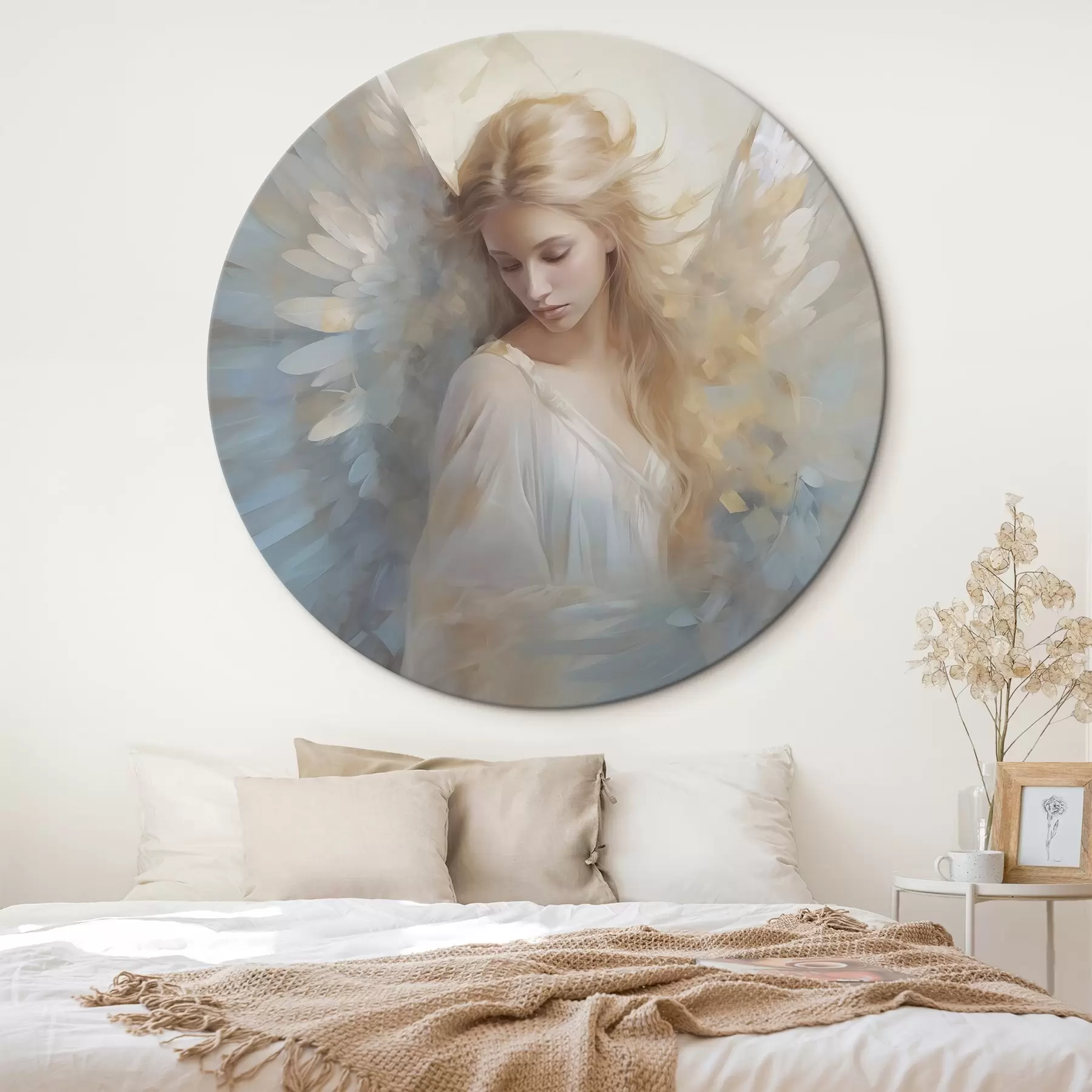 murales de pared Imitacion de pintura abstracta de angel r46682