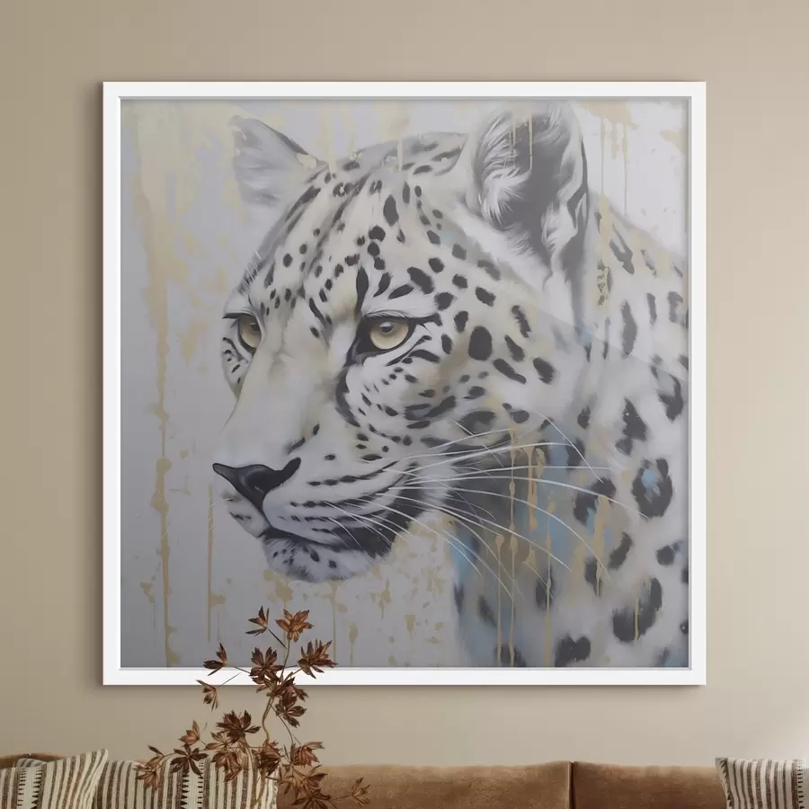 murales de pared Leopardo f46668