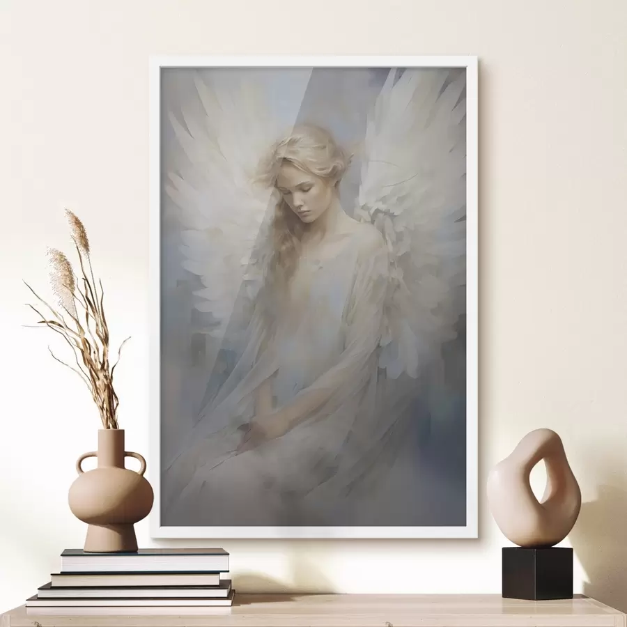 murales de pared Abstracción angelical f46681