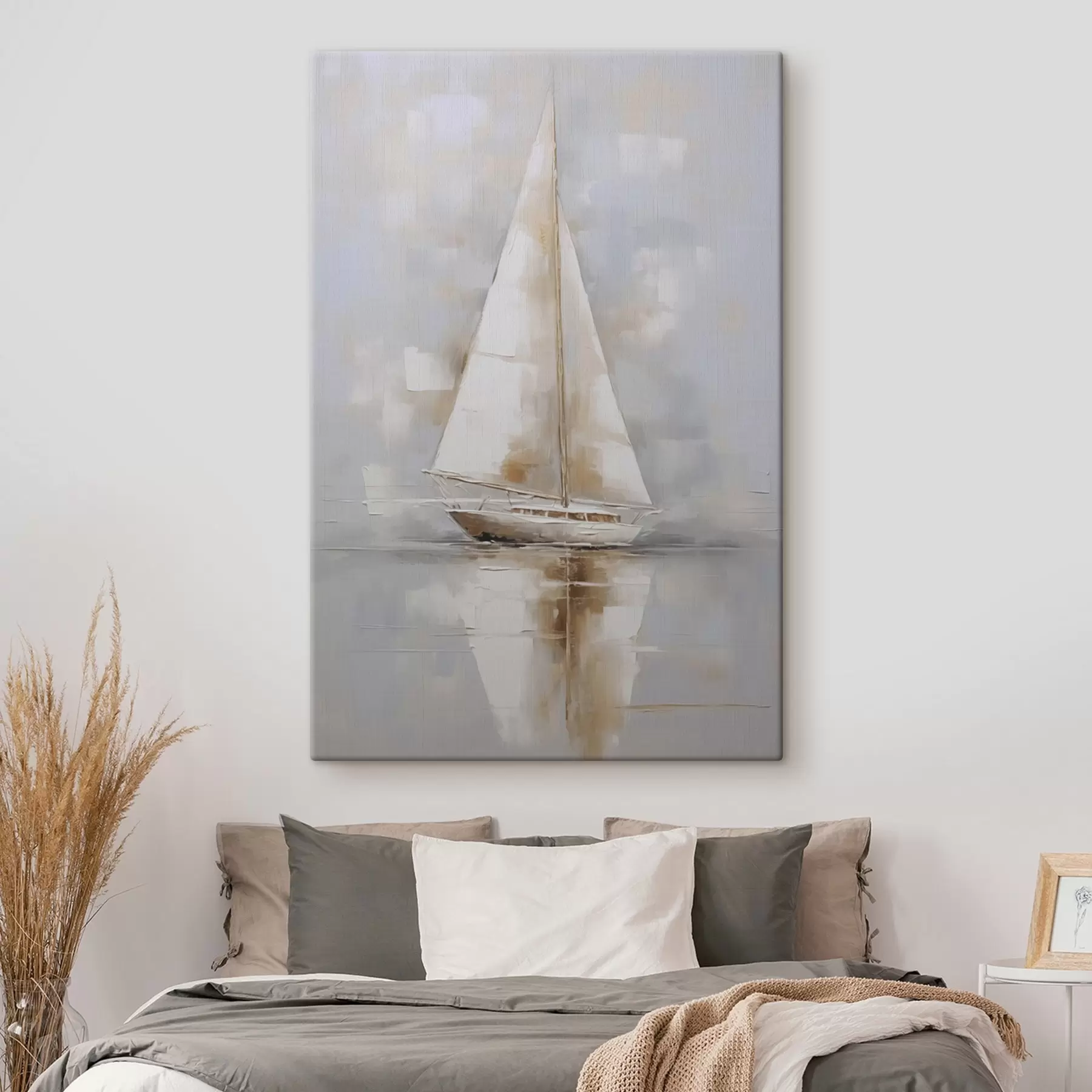 murales de pared Pintura imitación velero s46677