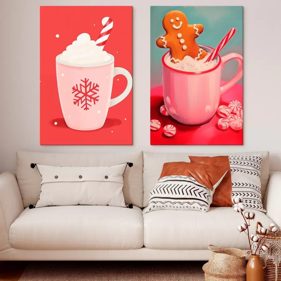 murales de pared Ambiente navideño m00977