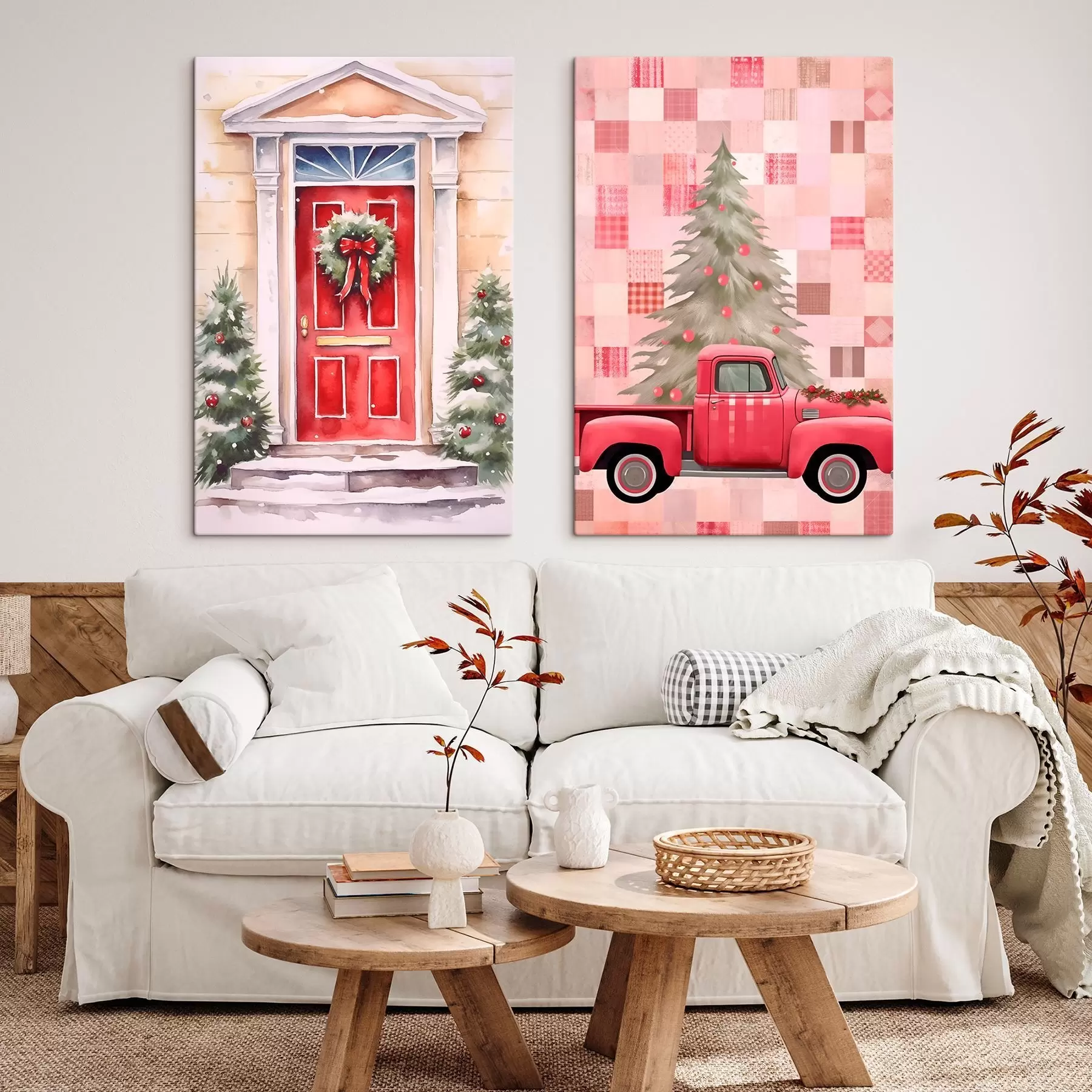 murales de pared Ambiente navideño m00978