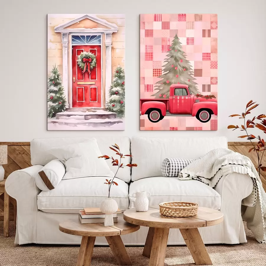 murales de pared Ambiente navideño m00978