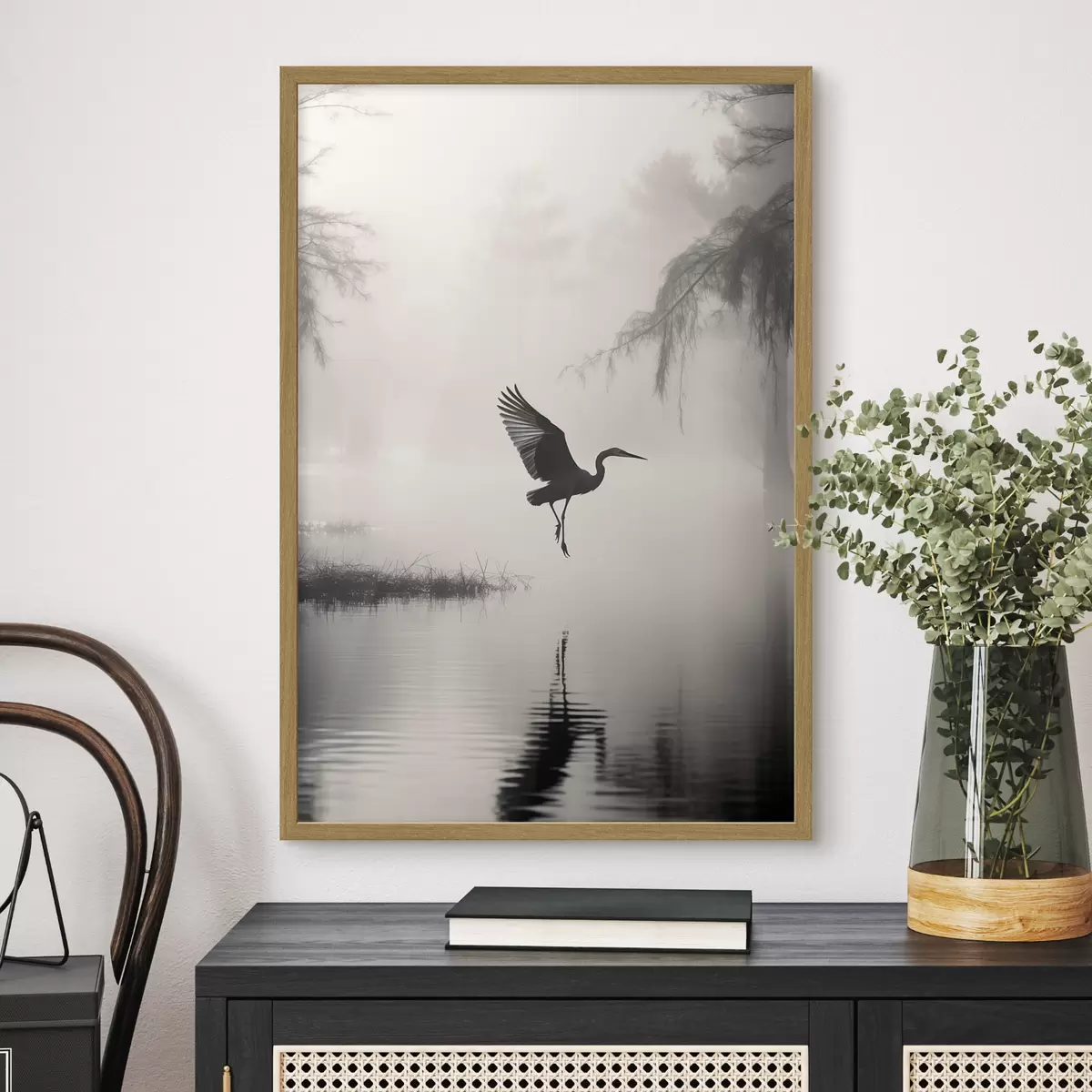 Poster Vuelo de la garza f46694