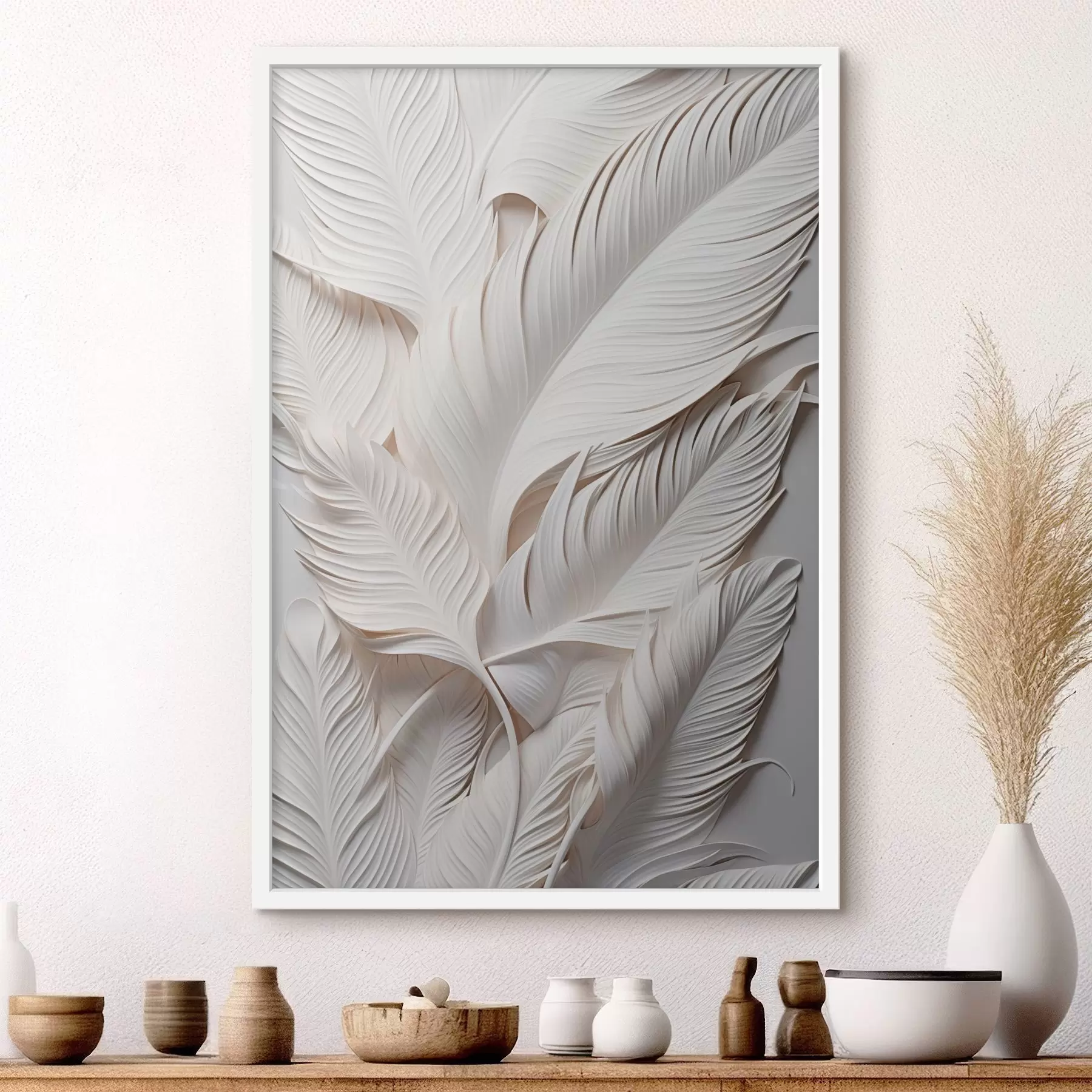murales de pared Susurro blanco f46706