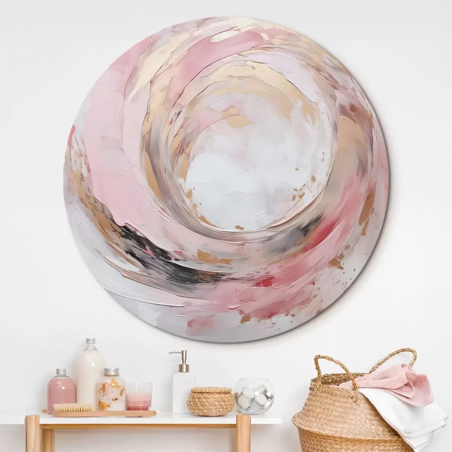 murales de pared Torbellino, pintura de imitación r46744