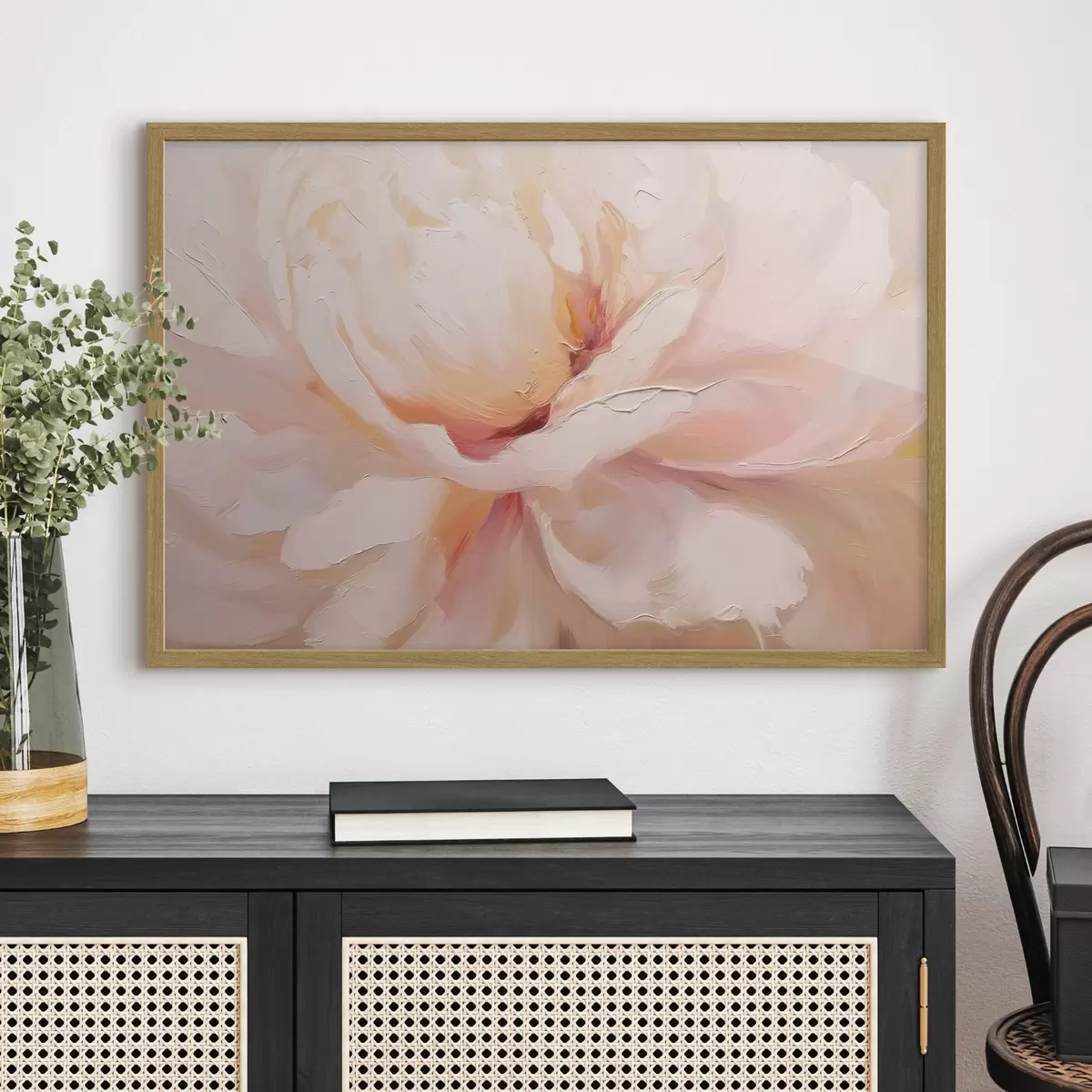 Poster Primer plano de una flor rosa f46723