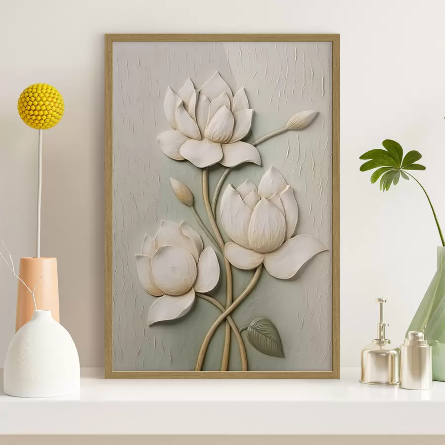 murales de pared Flores de loto f46732