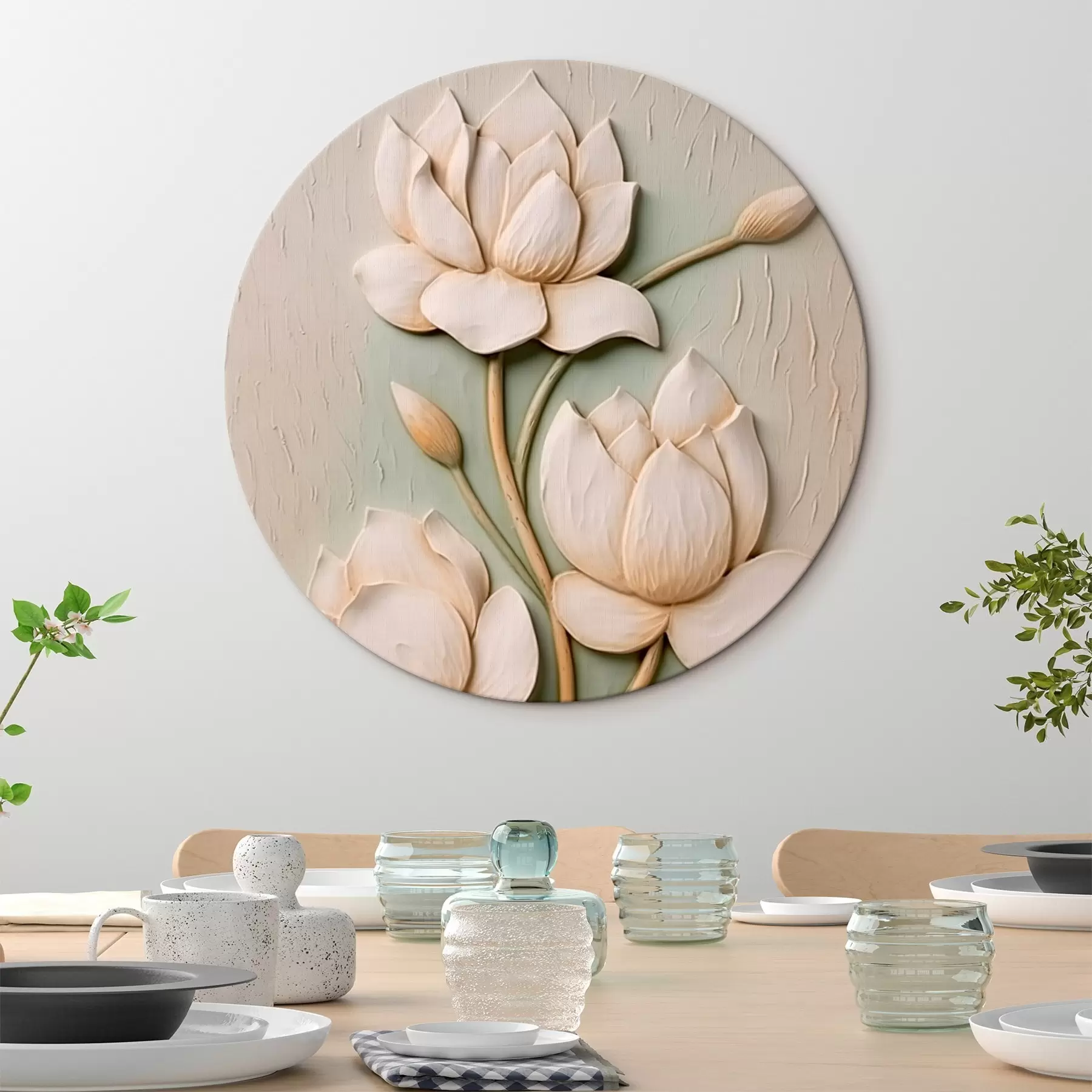 murales de pared Flores de loto r46732