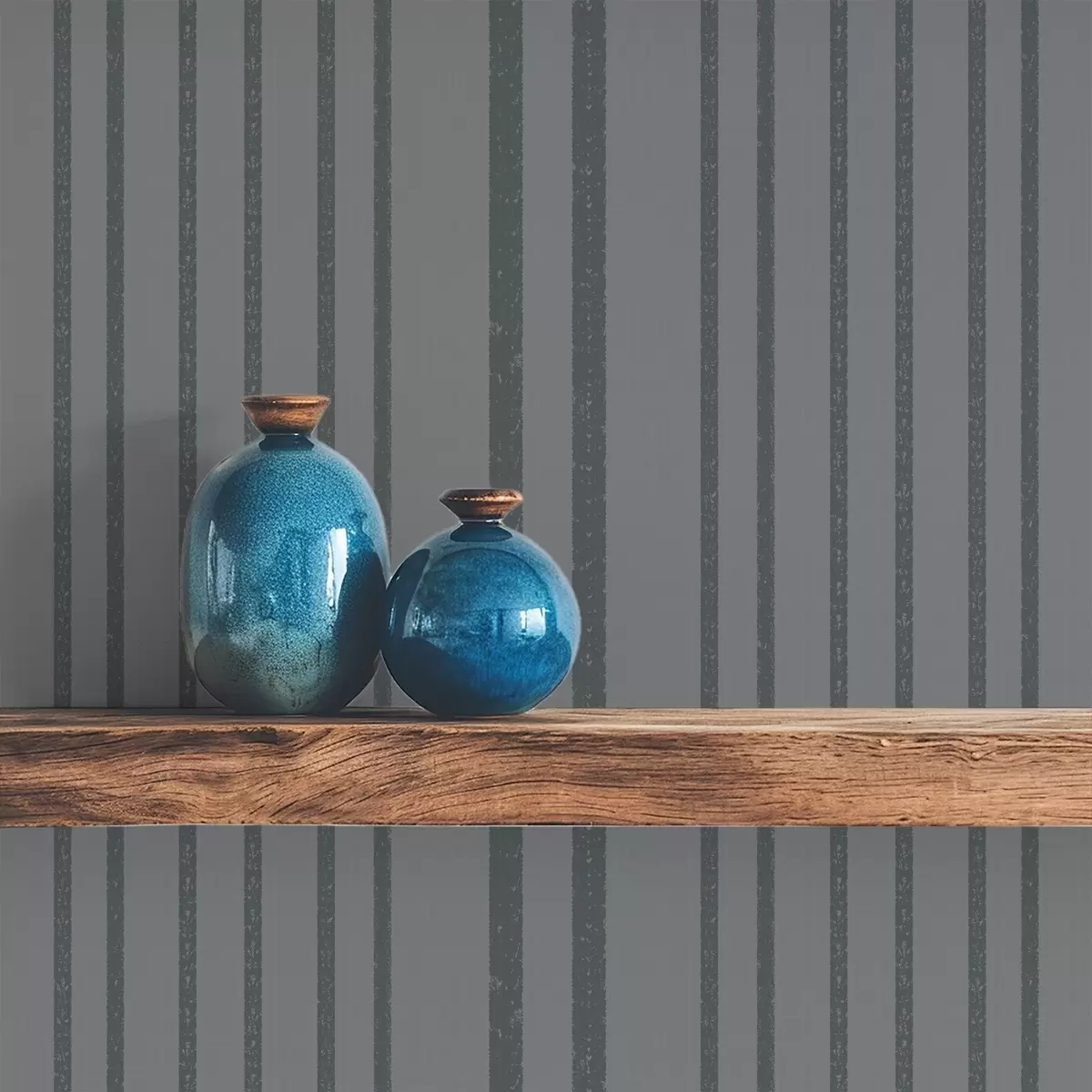 Papel pintado Fondo gris oscuro con rayas verticales texturizadas a00979v1