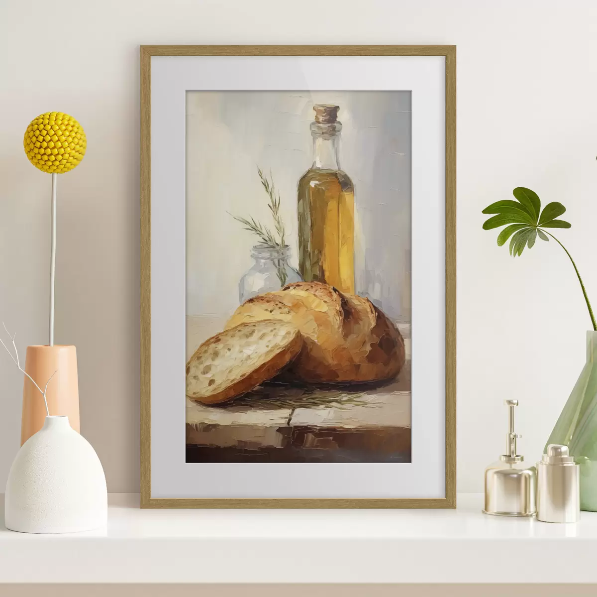 Poster Pan en la mesa f46759