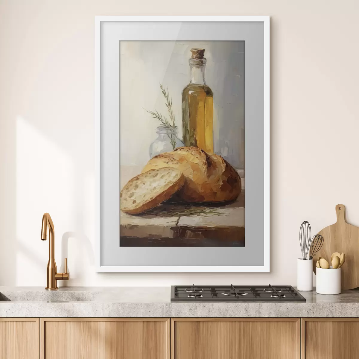 Poster Pan en la mesa f46759