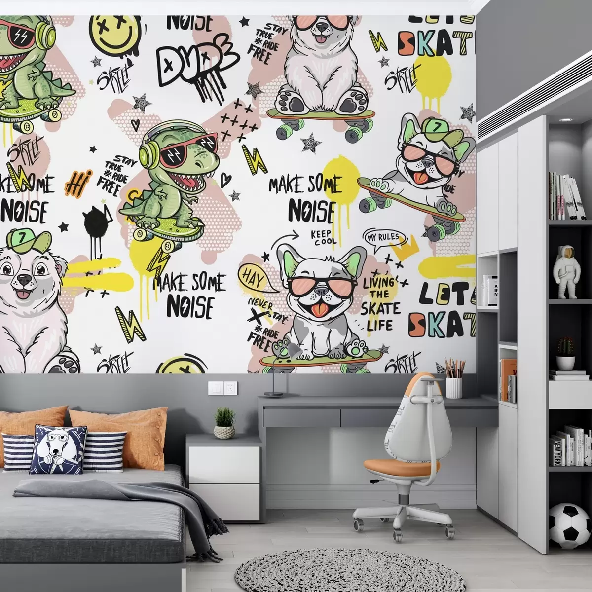 murales de pared Personajes de cuentos de hadas w04940