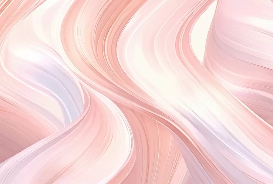 murales de pared Resumen. Líneas onduladas w04916