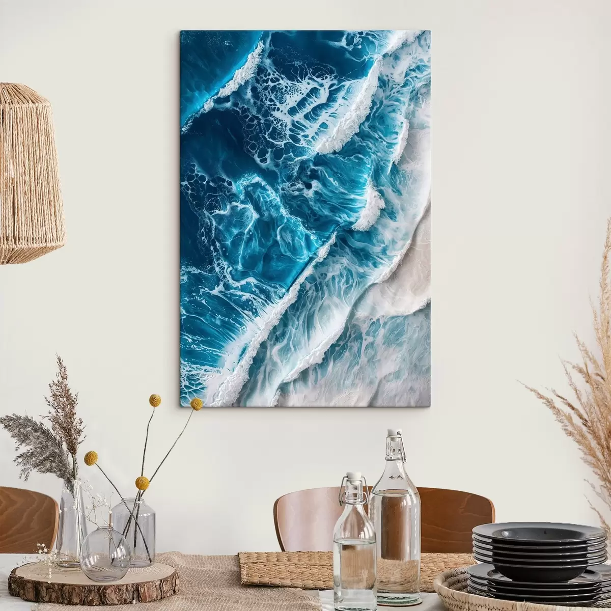 murales de pared Olas del mar s46793