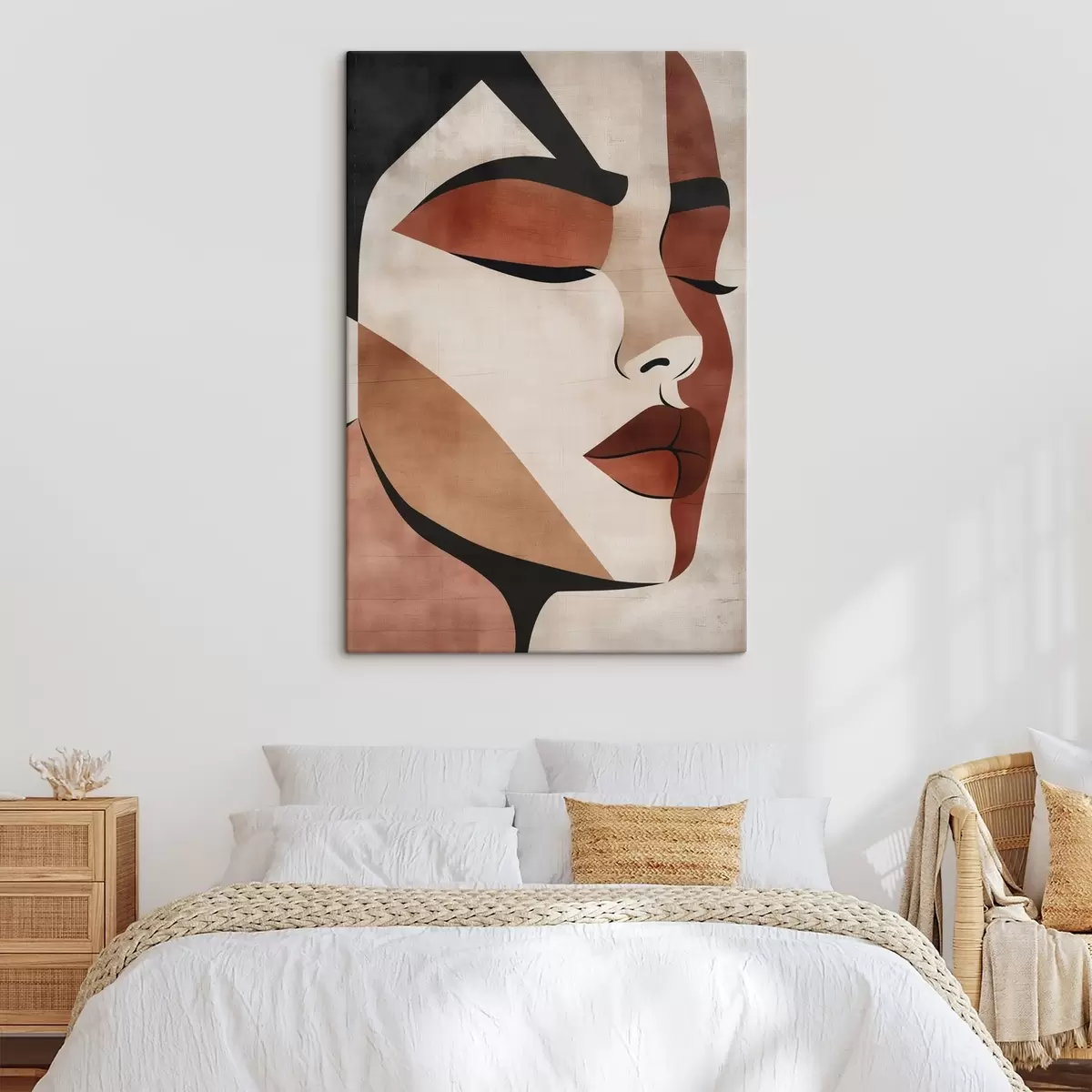 murales de pared Rostro de mujer s46797