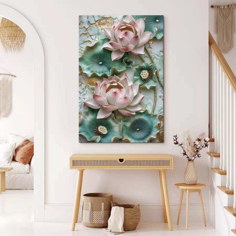 murales de pared Flores de loto s46798