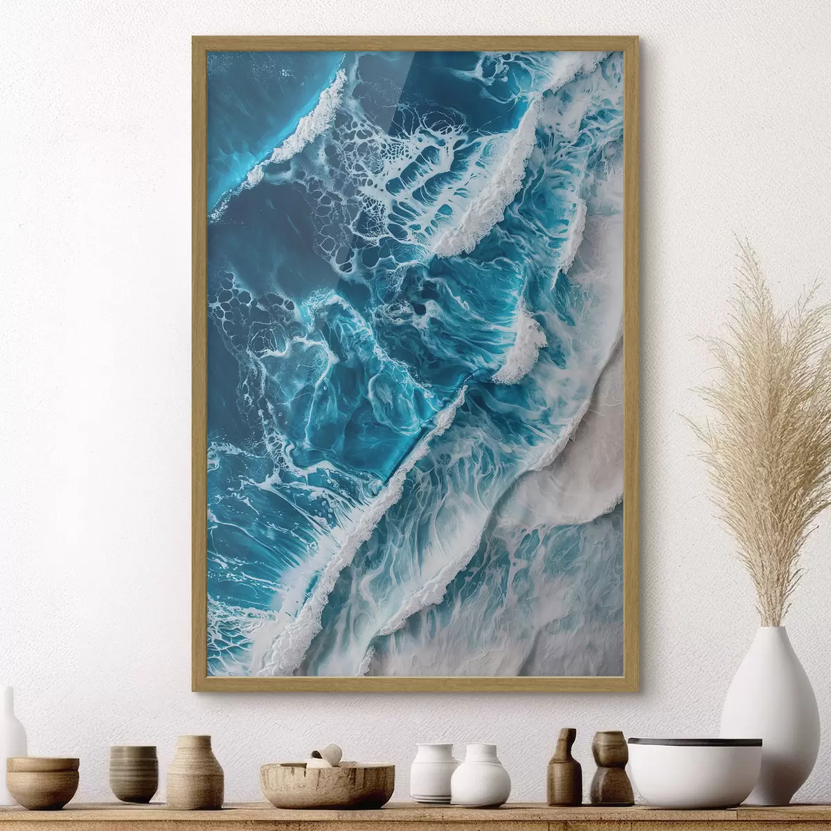 Poster Olas y poesía f46793