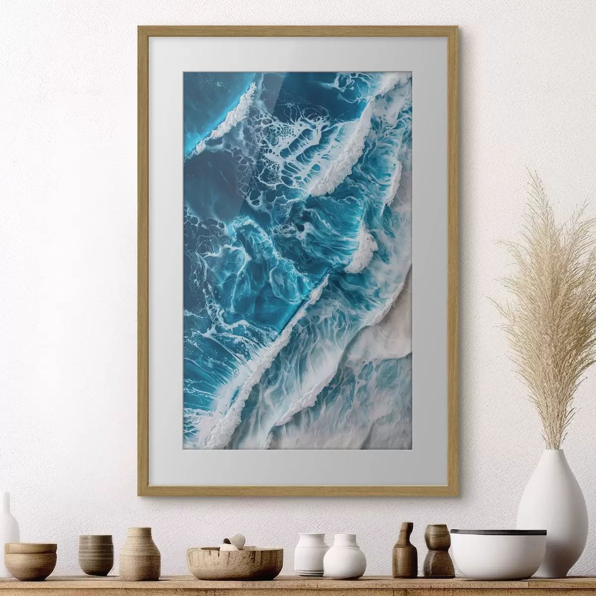 Poster Olas y poesía f46793