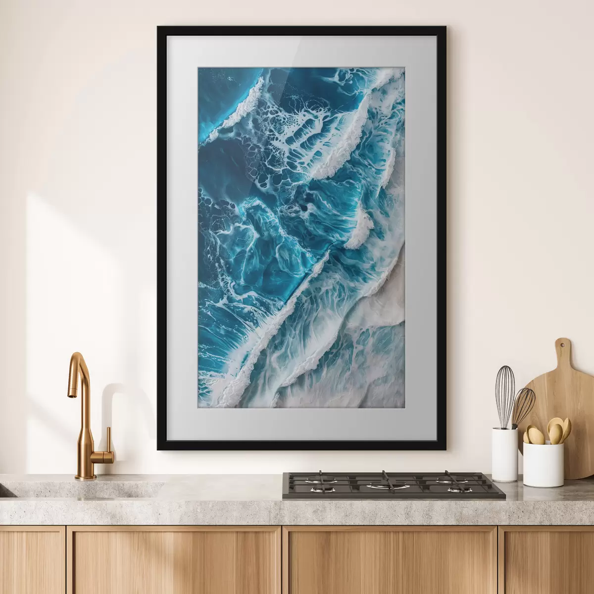 Poster Olas y poesía f46793