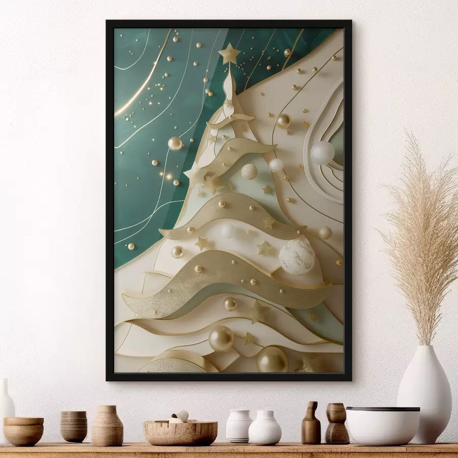 murales de pared Árbol de Navidad f46795