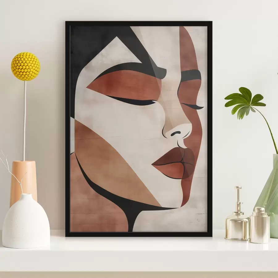 murales de pared Rostro de mujer f46797