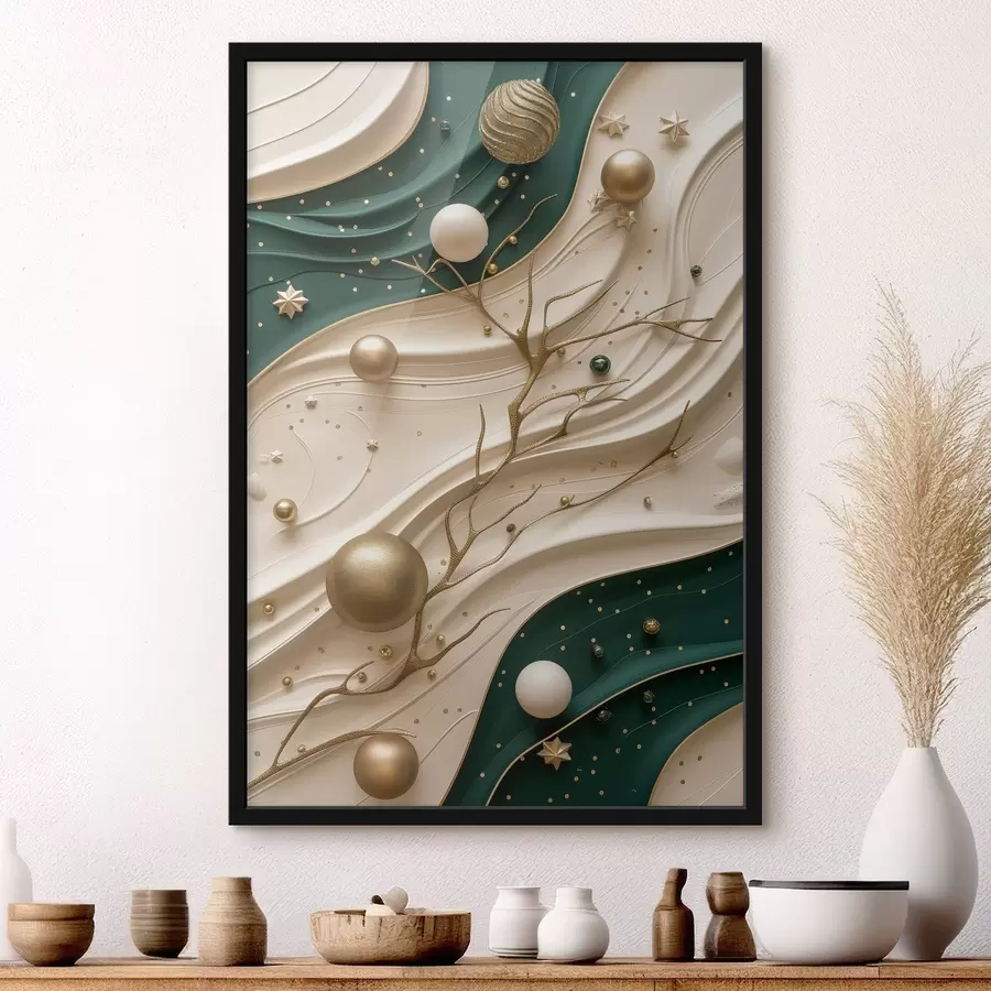 murales de pared Abstracción de Año Nuevo f46799