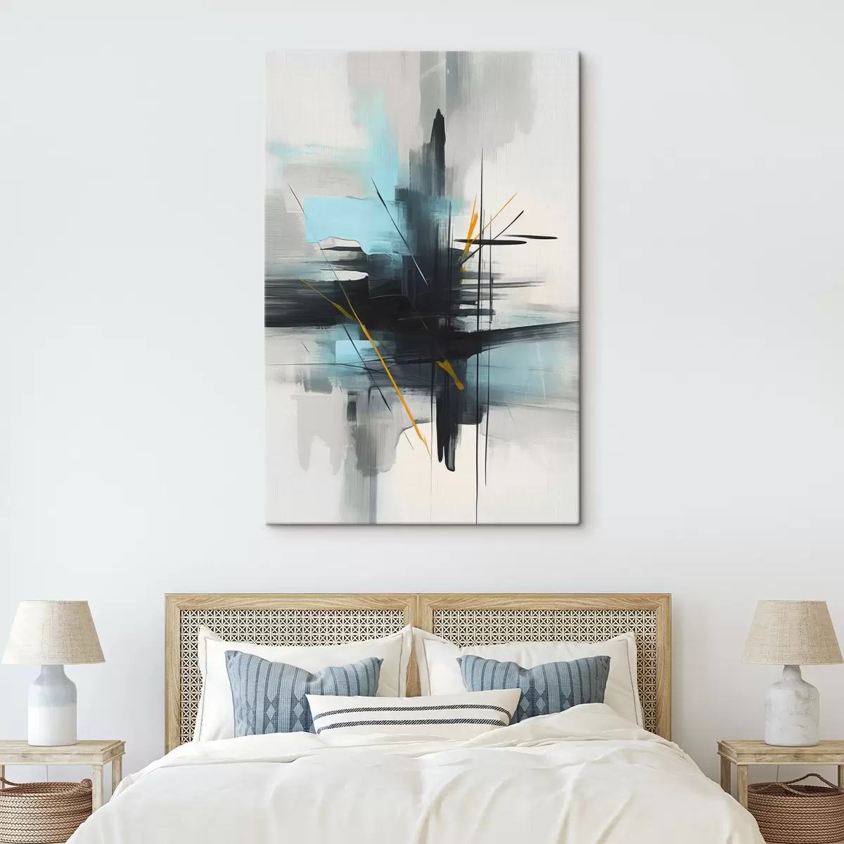 murales de pared Abstracción con imitación de salpicaduras y pinceladas. s46789