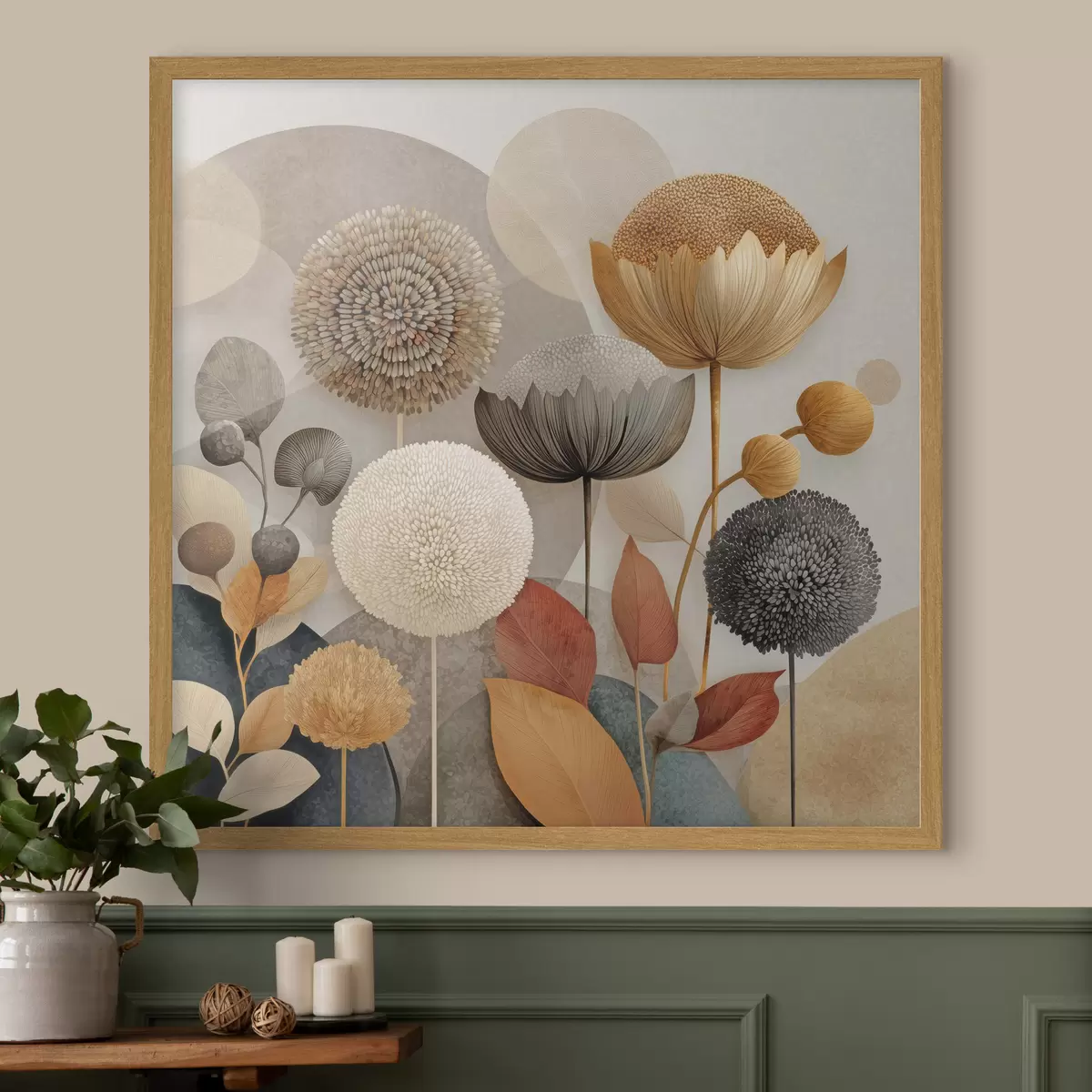 Poster Ternura de otoño f46788