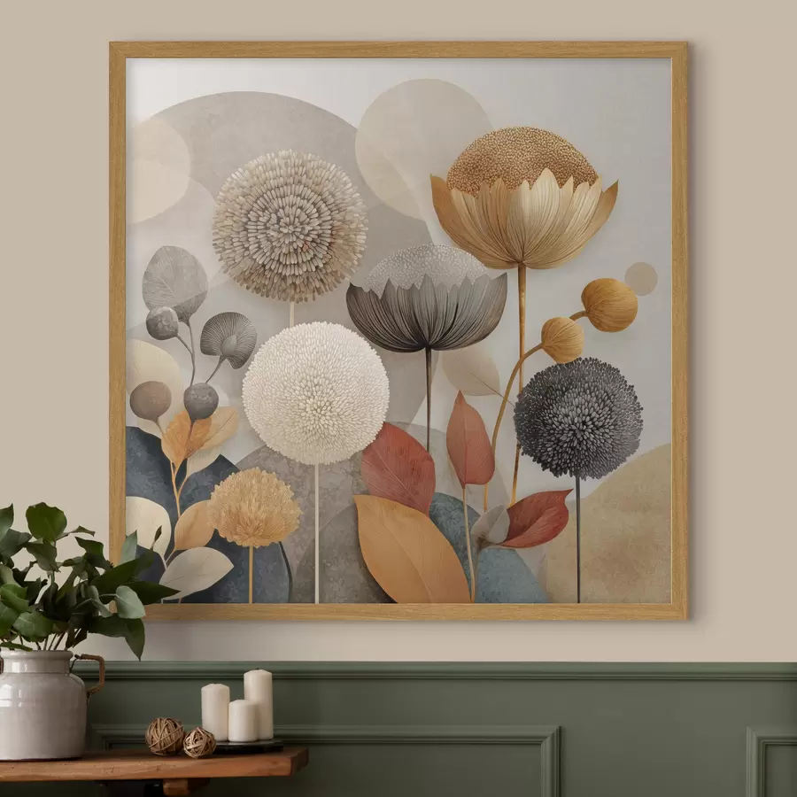 murales de pared Ternura de otoño f46788