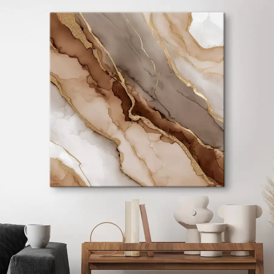 murales de pared Motivo de piedra texturizada en estilo artístico s46643